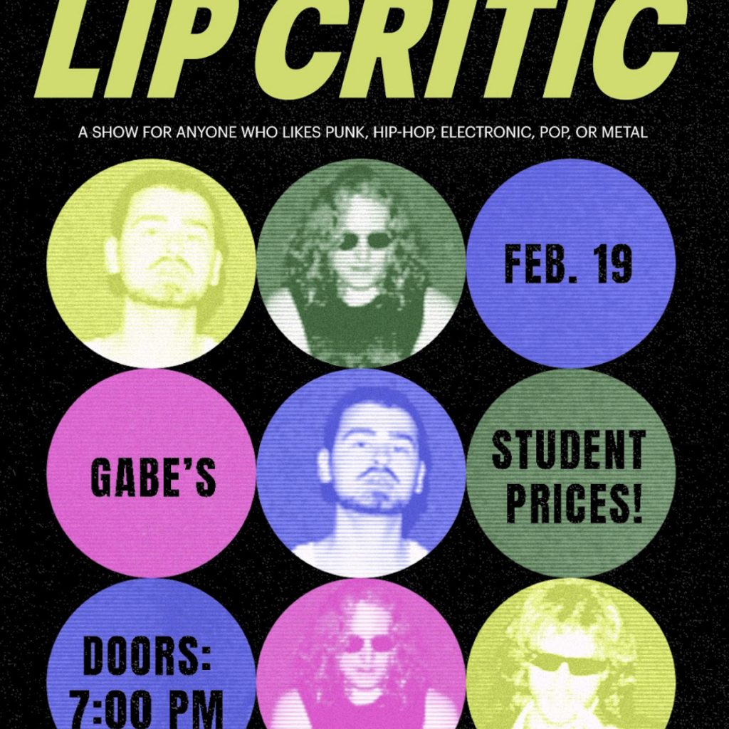 Lip Critic at Gabe's promotional image